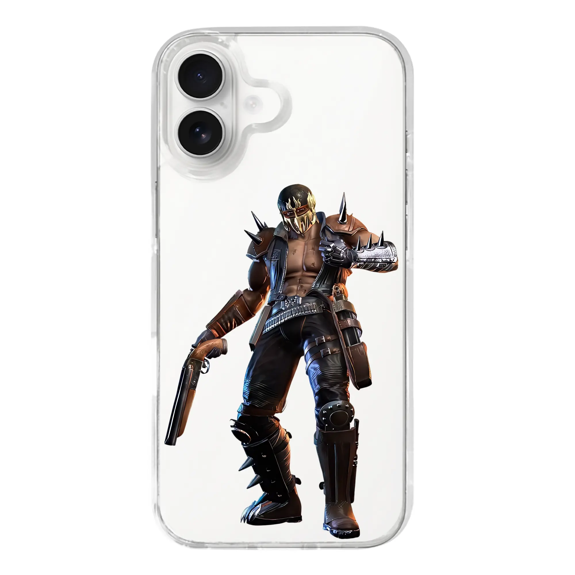 北斗の拳 グッズ,ジャギ - iPhone 17シリーズ 透明スマホケース – 薄型・耐衝撃・精密フィット保護カバー